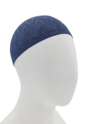 Gebedsmuts 'Cottonmix Subtle' Blauw