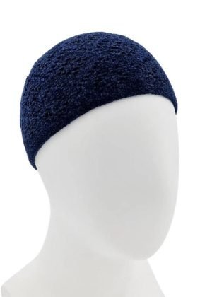 Gebedsmuts 'Velvet Subtle' Marineblauw